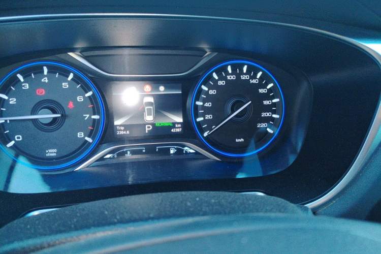 Used GAC Trumpchi GS5 2020 Advanced Model 270T Automatic Elite Edition Odometer Close Up