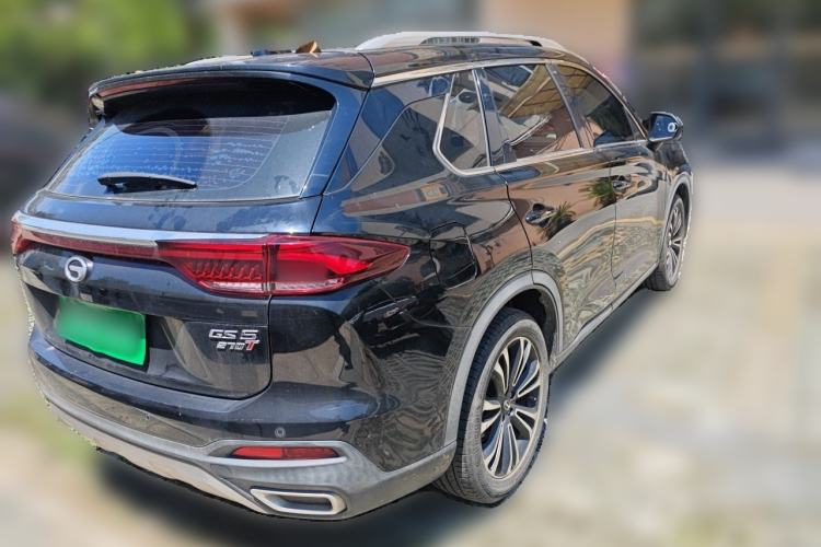 Used GAC Trumpchi GS5 2021 Advanced Model 270T Tech Smart Edition Rear Right 45 Deg