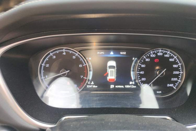 Used GAC Trumpchi GS5 2021 Advanced Model 270T Tech Smart Edition Instrument Cluster