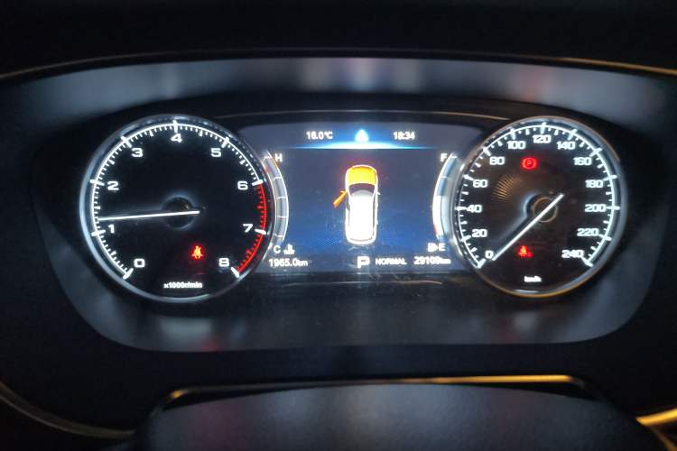 Used GAC Trumpchi GS5 2021 Advanced Model 270T Tech Smart Edition Instrument Cluster