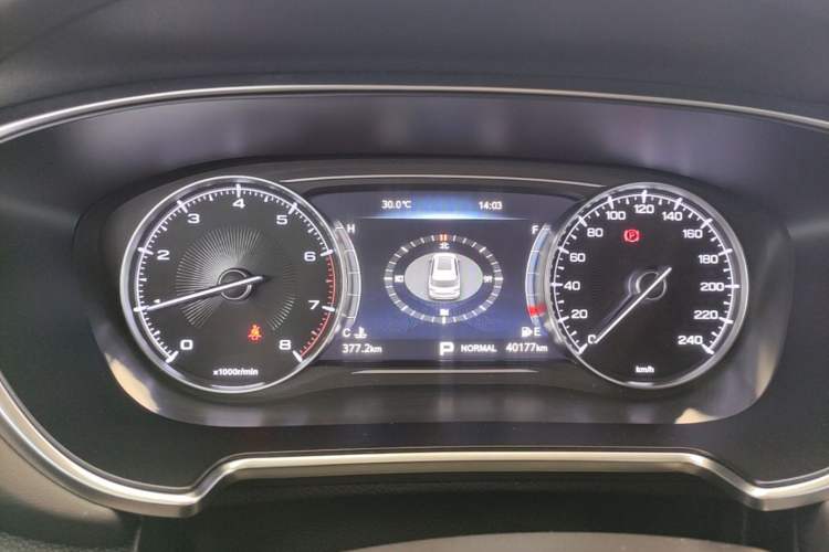 Used GAC Trumpchi GS5 2021 Advanced Model 270T Tech Smart Edition Instrument Cluster