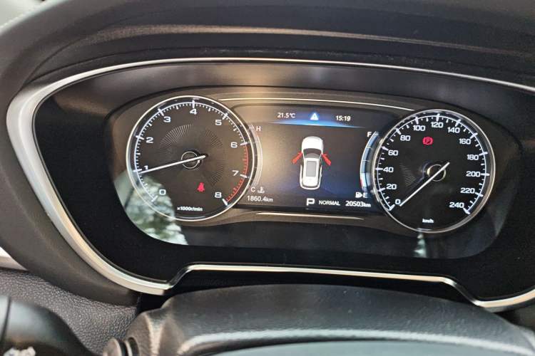 Used GAC Trumpchi GS5 2021 Advanced Model 270T Tech Smart Edition Instrument Cluster