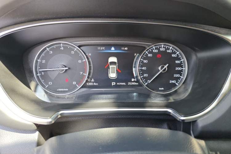 Used GAC Trumpchi GS5 2021 Advanced Model 270T Tech Smart Edition Instrument Cluster