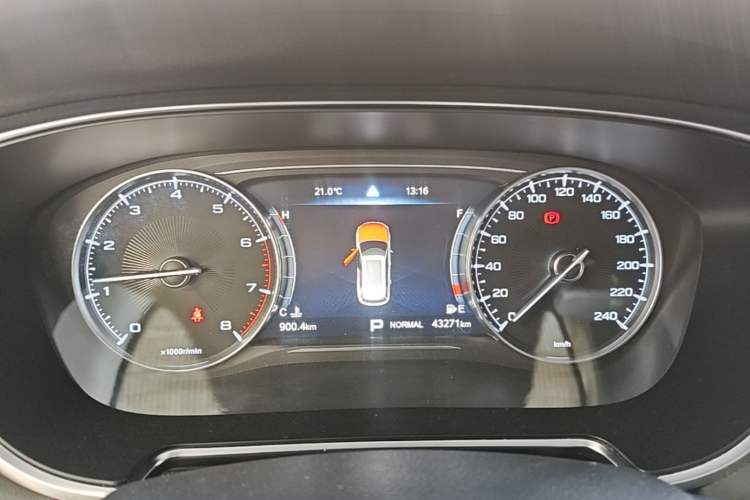 Used GAC Trumpchi GS5 2021 Advanced Model 270T Tech Smart Edition Instrument Cluster