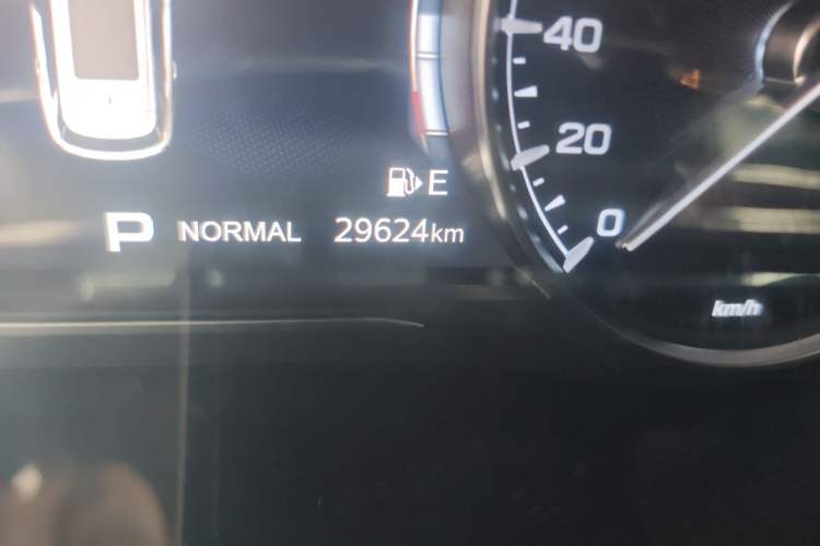 Used GAC Trumpchi GS5 2021 Advanced Model 270T Tech Smart Edition Odometer Close Up