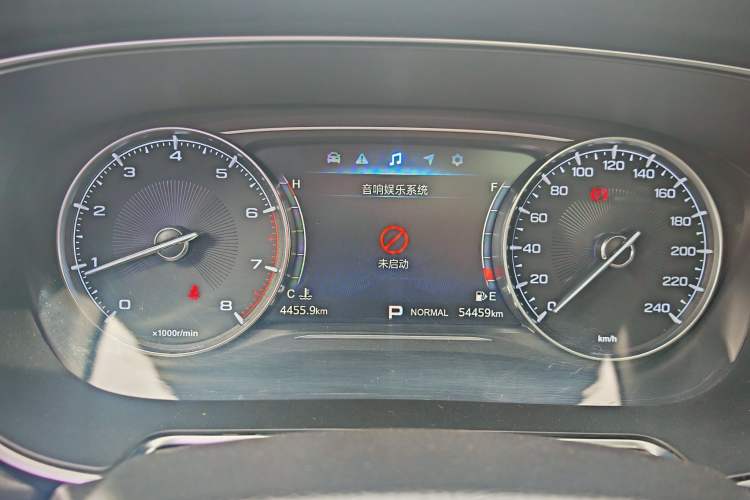 Used GAC Trumpchi GS5 2021 Advanced Model 270T Tech Smart Edition Odometer Close Up