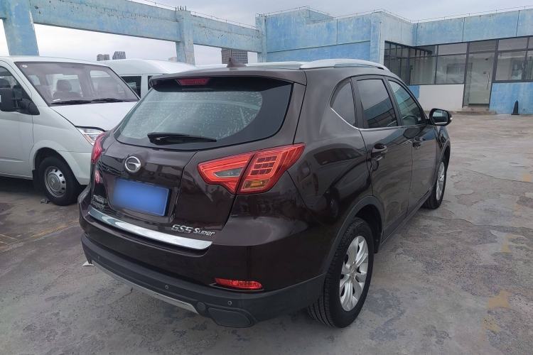 Used GAC Trumpchi GS5 Super 2015 2.0L Manual Two-Wheel Drive Elite Edition Rear Right 45 Deg