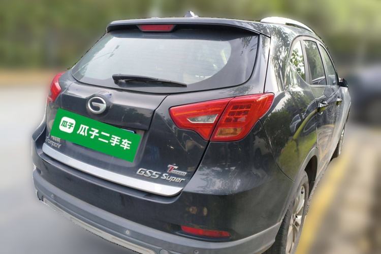 Used GAC Trumpchi GS5 Super 2015 1.8T Automatic Two-Wheel Drive Elite Edition Rear Right 45 Deg