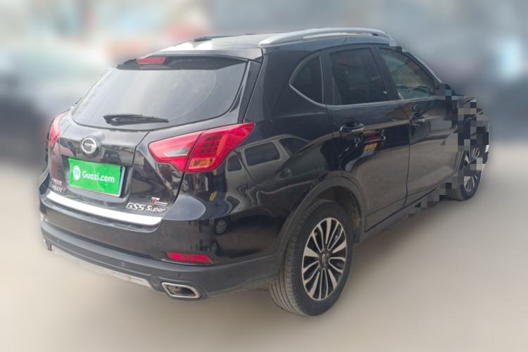 Used GAC Trumpchi GS5 Super 2015 1.8T Automatic Two-Wheel Drive Luxury Edition Rear Right 45 Deg