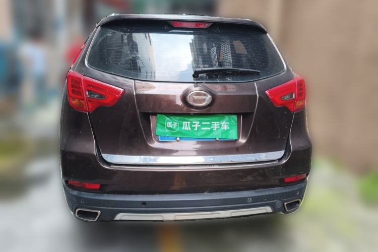 Used GAC Trumpchi GS5 Super 2015 1.8T Automatic Two-Wheel Drive Luxury Edition Rear
