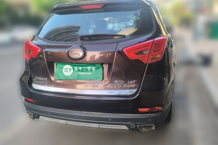 Used GAC Trumpchi GS5 Super 2015 1.8T Automatic All-Wheel-Drive Luxury Edition Rear