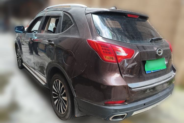 Used GAC Trumpchi GS5 Super 2015 1.8T Automatic Two-Wheel Drive Luxury Edition Rear Left 45 Deg