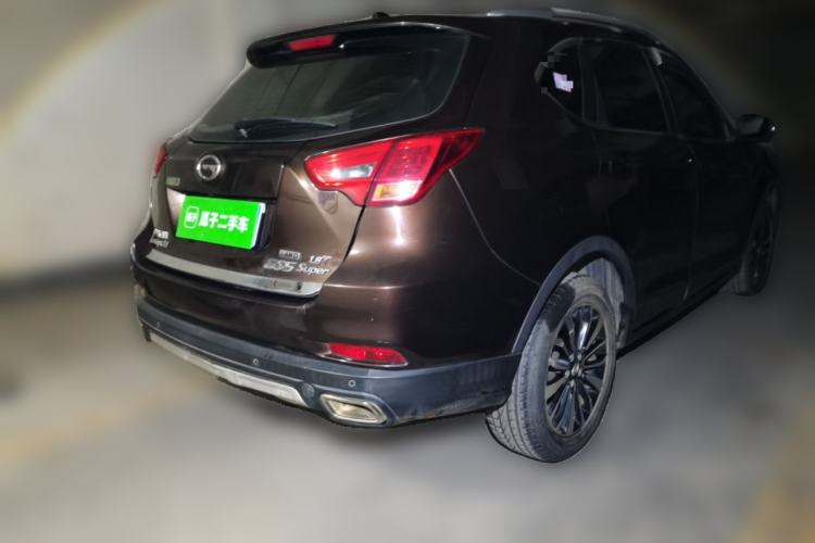 Used GAC Trumpchi GS5 Super 2015 1.8T Automatic All-Wheel-Drive Luxury Edition Rear Right 45 Deg