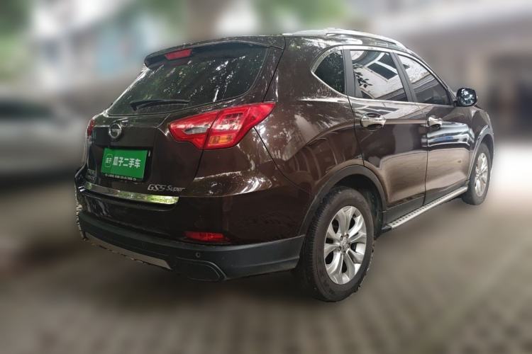 Used GAC Trumpchi GS5 Super 2015 2.0L Manual Two-Wheel Drive Elite Edition Rear Right 45 Deg