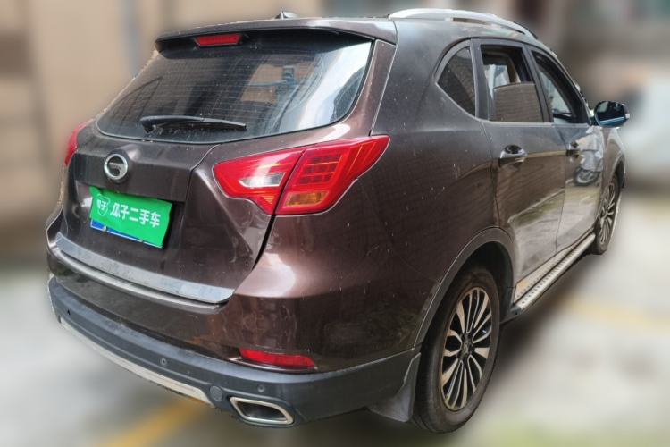 Used GAC Trumpchi GS5 Super 2015 1.8T Automatic Two-Wheel Drive Luxury Edition Rear Right 45 Deg