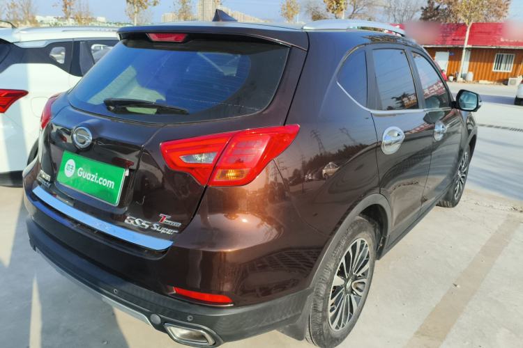 Used GAC Trumpchi GS5 Super 2015 1.8T Automatic Two-Wheel Drive Luxury Edition Rear Right 45 Deg
