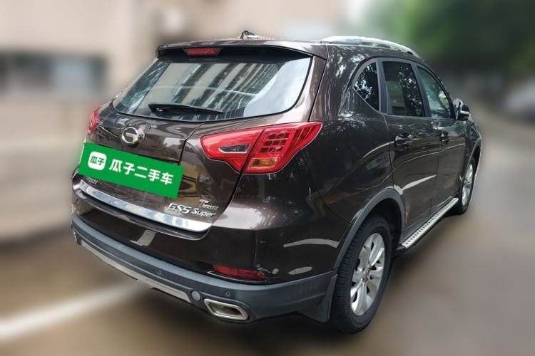 Used GAC Trumpchi GS5 Super 2015 1.8T Automatic Two-Wheel Drive Elite Edition Rear Right 45 Deg