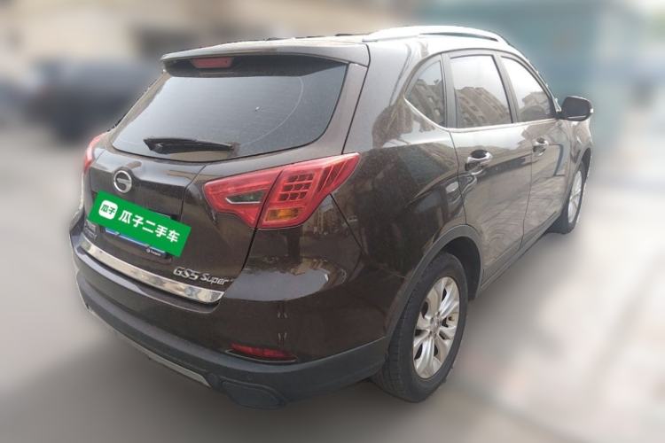 Used GAC Trumpchi GS5 Super 2015 2.0L Automatic Two-Wheel Drive Elite Edition Rear Right 45 Deg