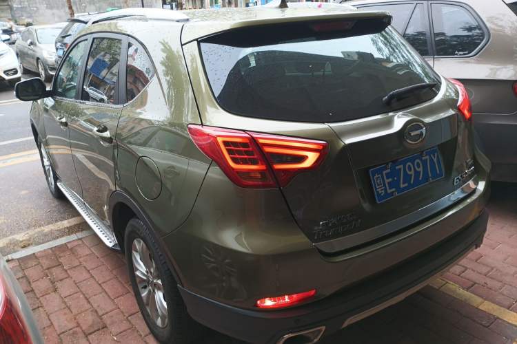 Used GAC Trumpchi GS5 Super 2015 1.8T Automatic Two-Wheel Drive Elite Edition Rear Left 45 Deg