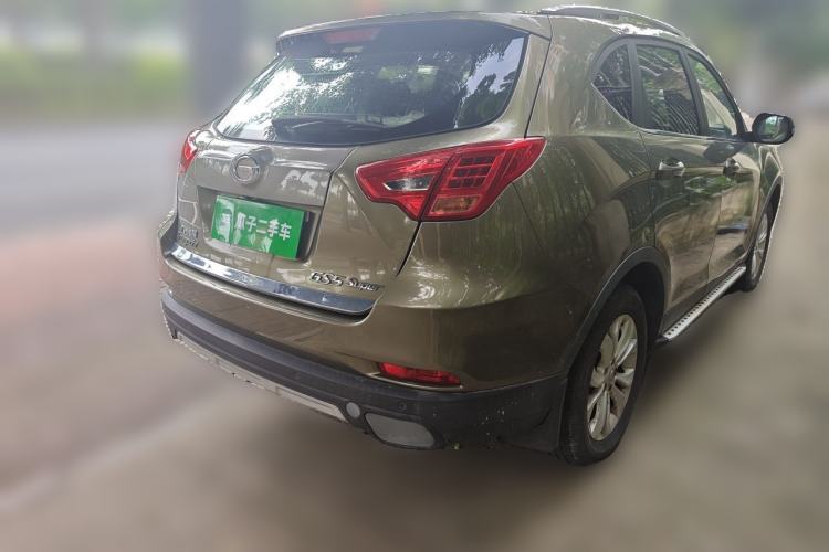 Used GAC Trumpchi GS5 Super 2015 2.0L Automatic Two-Wheel Drive Elite Edition Rear Right 45 Deg