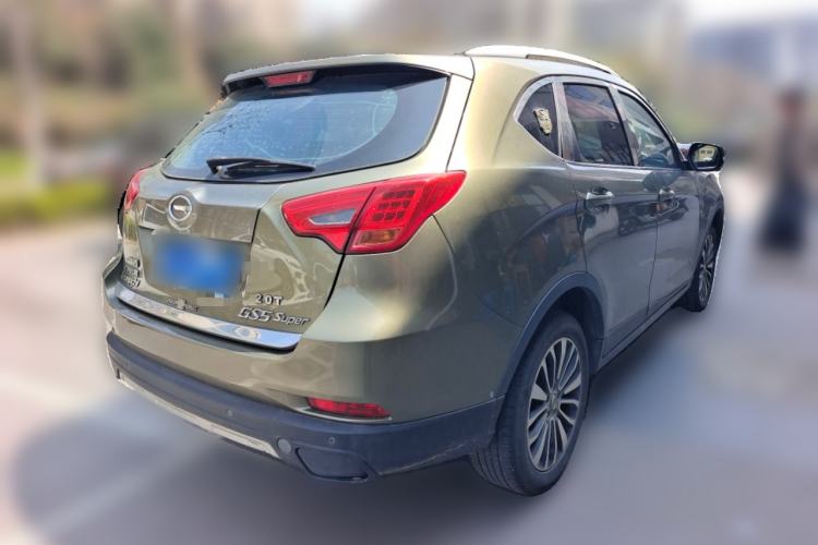 Used GAC Trumpchi GS5 Super 2015 2.0L Automatic Two-Wheel Drive Luxury Navigation Edition Rear Right 45 Deg