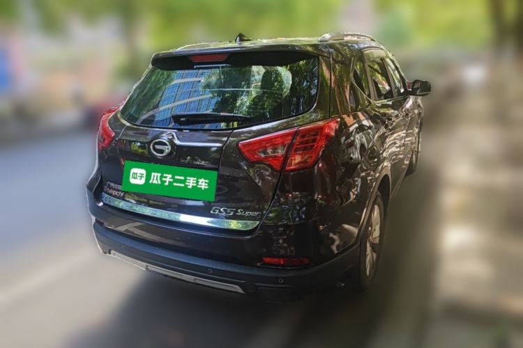 Used GAC Trumpchi GS5 Super 2015 2.0L Automatic Two-Wheel Drive Elite Edition Rear Right 45 Deg