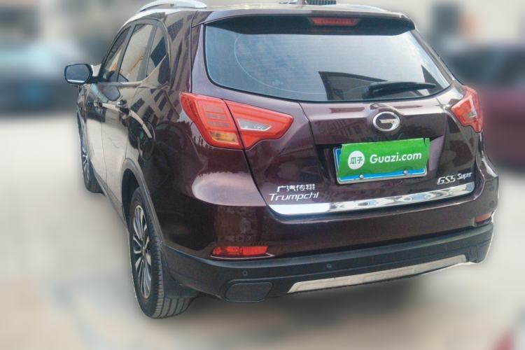 Used GAC Trumpchi GS5 Super 2015 2.0L Automatic Two-Wheel Drive Luxury Navigation Edition Rear Left 45 Deg