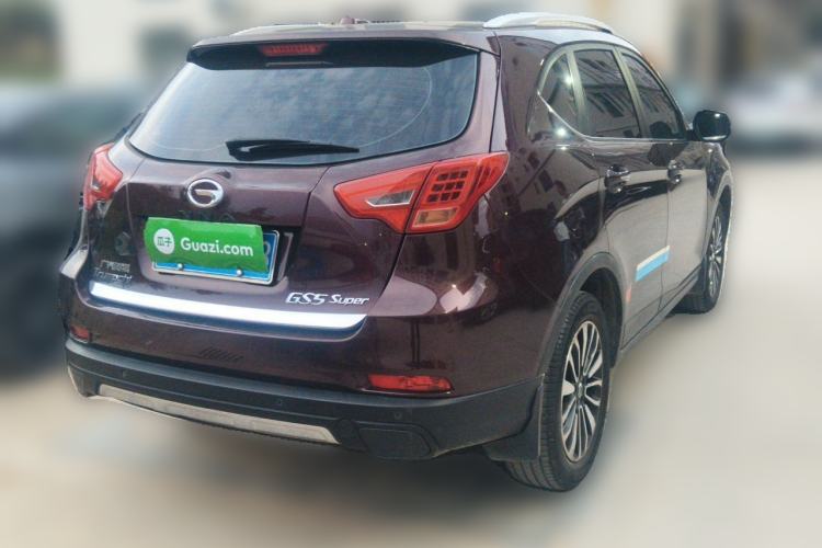 Used GAC Trumpchi GS5 Super 2015 2.0L Automatic Two-Wheel Drive Luxury Navigation Edition Rear Right 45 Deg