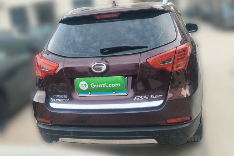 Used GAC Trumpchi GS5 Super 2015 2.0L Automatic Two-Wheel Drive Luxury Navigation Edition Rear