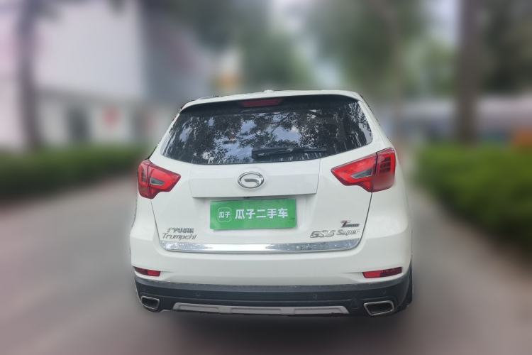 Used GAC Trumpchi GS5 Super 2015 1.8T Automatic Two-Wheel Drive Luxury Edition Rear