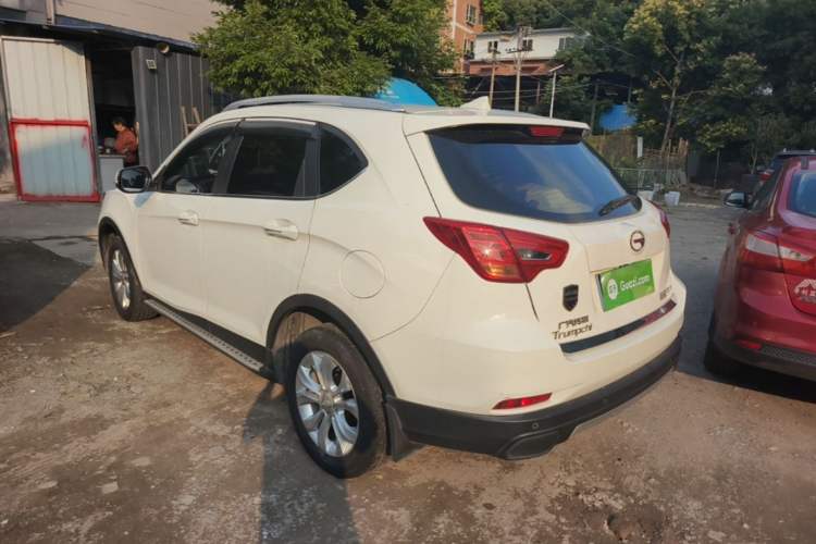 Used GAC Trumpchi GS5 Super 2015 2.0L Automatic Two-Wheel Drive Elite Edition Rear Left 45 Deg