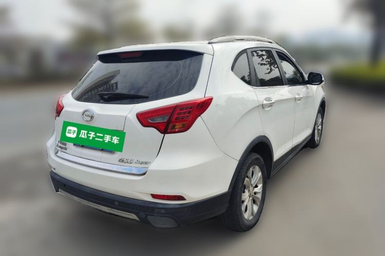 Used GAC Trumpchi GS5 Super 2015 2.0L Automatic Two-Wheel Drive Comfort Edition Rear Right 45 Deg