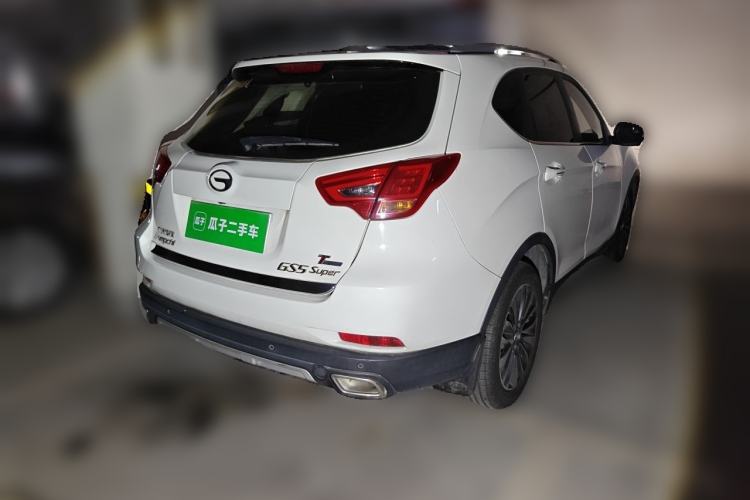 Used GAC Trumpchi GS5 Super 2015 1.8T Automatic Two-Wheel Drive Luxury Edition Rear Right 45 Deg