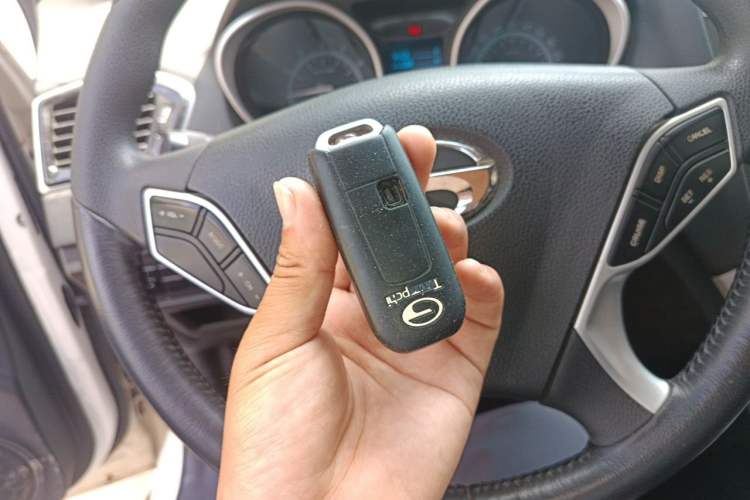 Used GAC Trumpchi GS5 Super 2015 1.8T Automatic Two-Wheel Drive Elite Edition Vehicle Key