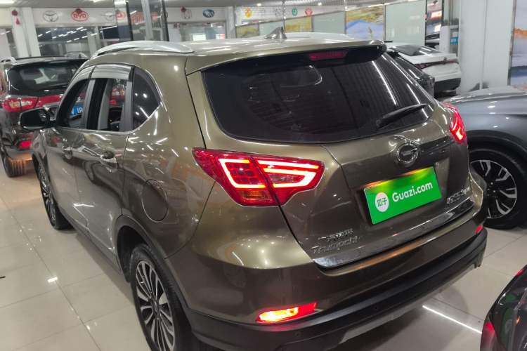 Used GAC Trumpchi GS5 Super 2015 2.0L Automatic Two-Wheel Drive Luxury Navigation Edition Rear Left 45 Deg