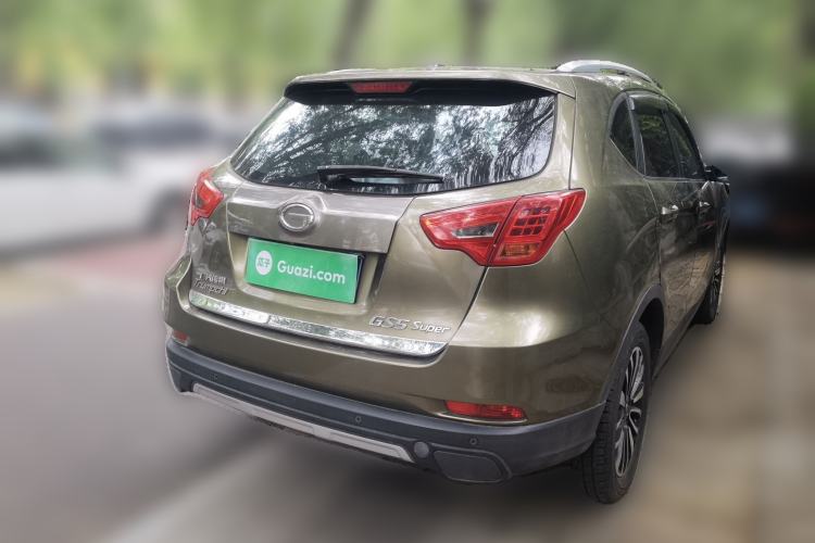 Used GAC Trumpchi GS5 Super 2015 2.0L Automatic Two-Wheel Drive Luxury Navigation Edition Rear Right 45 Deg