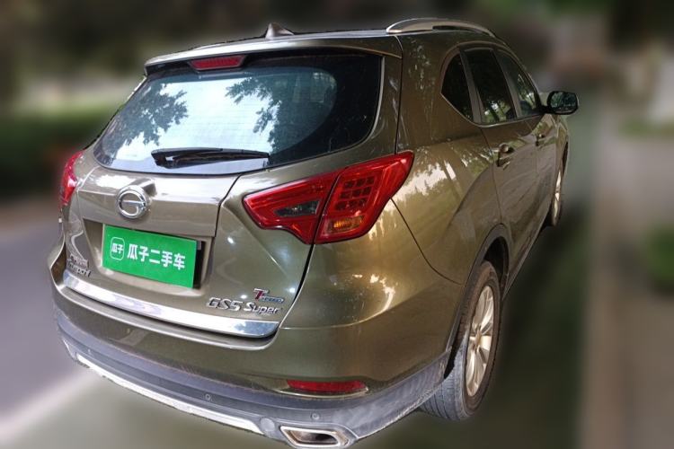 Used GAC Trumpchi GS5 Super 2015 1.8T Automatic Two-Wheel Drive Elite Edition Rear Right 45 Deg