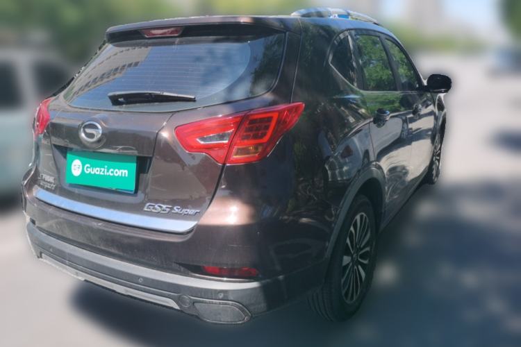 Used GAC Trumpchi GS5 Super 2016 2.0L Automatic Two-Wheel Drive Anniversary Edition Rear Right 45 Deg