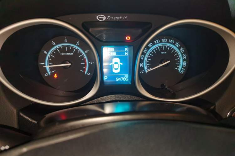 Used GAC Trumpchi GS5 Super 2016 1.8T Automatic All-Wheel-Drive Anniversary Edition Odometer Close Up