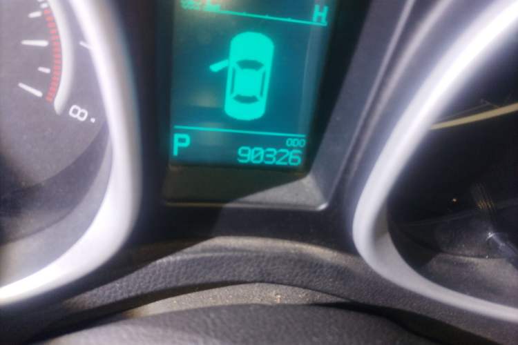 Used GAC Trumpchi GS5 Super 2016 2.0L Automatic Two-Wheel Drive Anniversary Edition Odometer Close Up