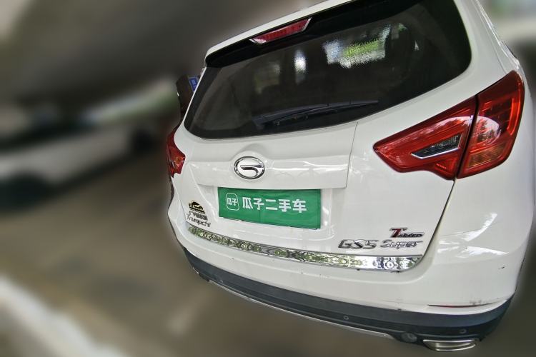 Used GAC Trumpchi GS5 Super 2016 1.8T Automatic Two-Wheel Drive Luxury Smart Edition Rear