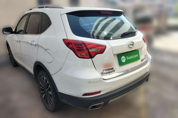 Used GAC Trumpchi GS5 Super 2016 1.8T Automatic Two-Wheel Drive Anniversary Edition Rear Left 45 Deg