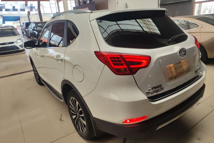 Used GAC Trumpchi GS5 Super 2016 2.0L Automatic Two-Wheel Drive Anniversary Edition Rear Left 45 Deg