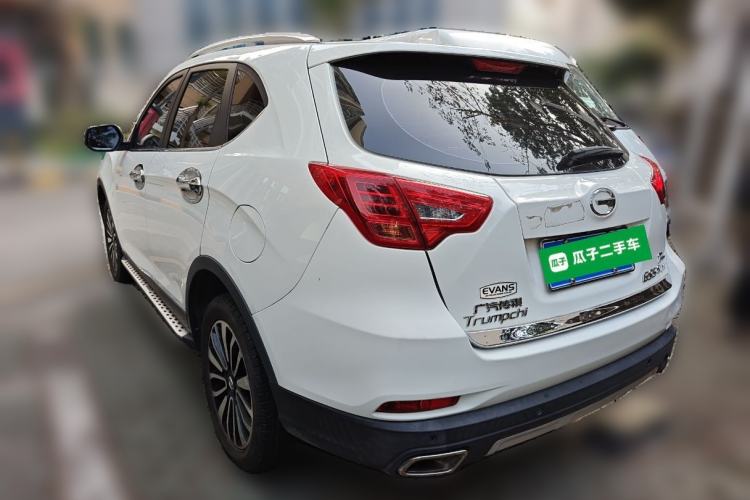 Used GAC Trumpchi GS5 Super 2016 1.8T Automatic Two-Wheel Drive Anniversary Edition Rear Left 45 Deg