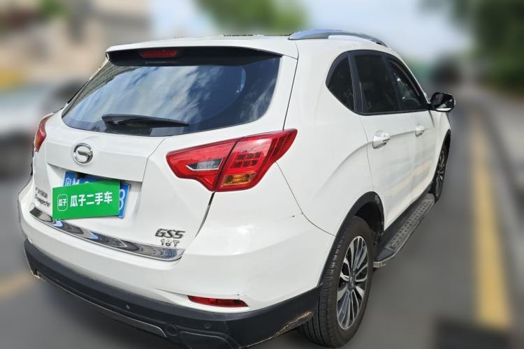 Used GAC Trumpchi GS5 Super 2016 2.0L Automatic Two-Wheel Drive Anniversary Edition Rear Right 45 Deg