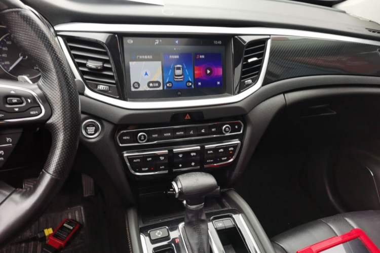 Used GAC Trumpchi GS7 2017 320T Two-Wheel-Drive Luxury Smart Connectivity Model Audio And AC Panel