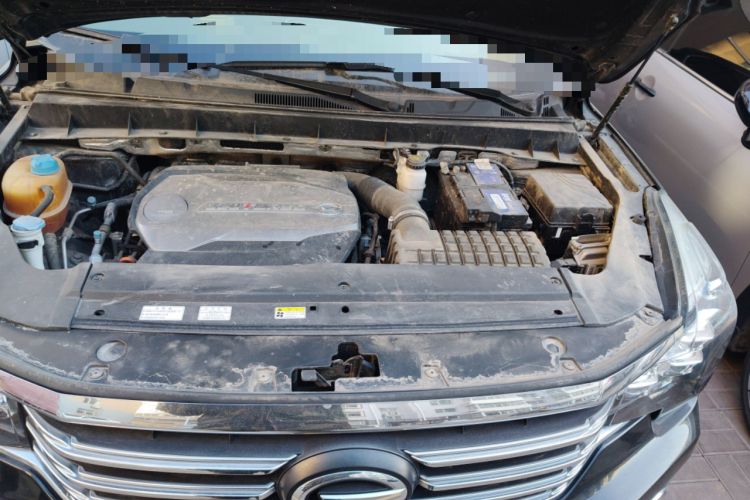Used GAC Trumpchi GS7 2017 320T Two-Wheel-Drive Luxury Smart Connectivity Model Engine Bay