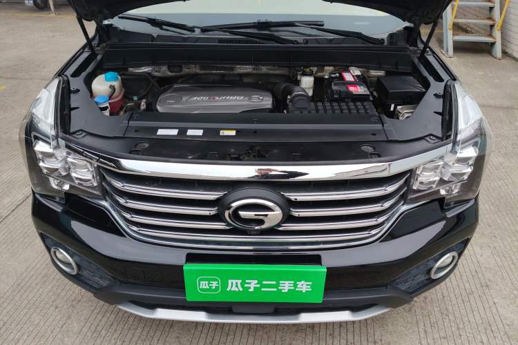 Used GAC Trumpchi GS7 2017 320T Two-Wheel-Drive Luxury Smart Connectivity Model Engine Bay