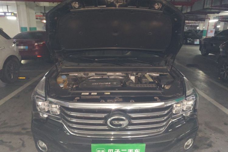 Used GAC Trumpchi GS7 2017 320T Two-Wheel-Drive Luxury Smart Connectivity Model Engine Bay