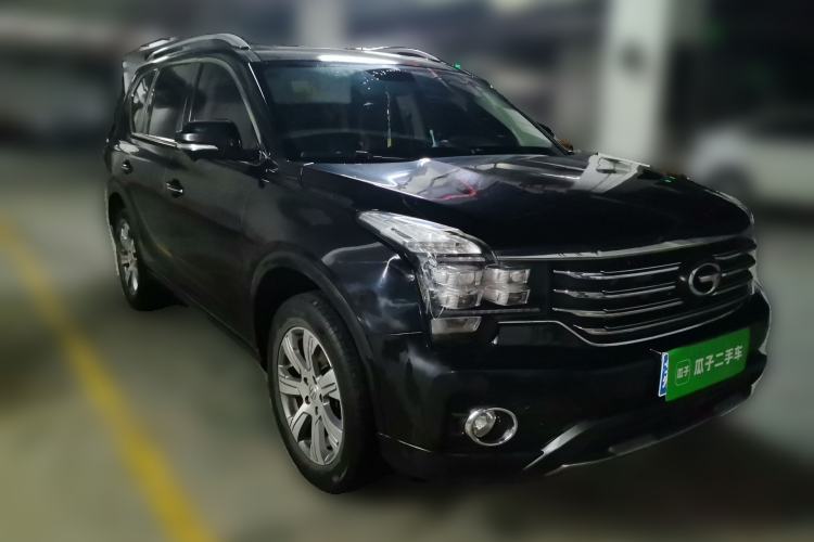 Used GAC Trumpchi GS7 2017 320T Two-Wheel-Drive Luxury Smart Connectivity Model Front Right 45 Deg